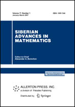 Siberian Advances in Mathematics